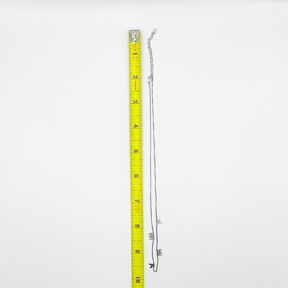 Sterling Silver MAMA Letter Charm Necklace Delicate Cable Chain Gift for Mom - Picture 3 of 6